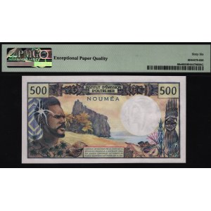 New Caledonia 500 Francs 1969 - 1992 PMG 66 EPQ