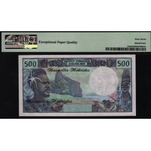 New Hebrides 500 Francs 1979 PMG 67 EPQ