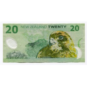 New Zealand 20 Dollars 1999