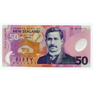 New Zealand 50 Dollars 1999
