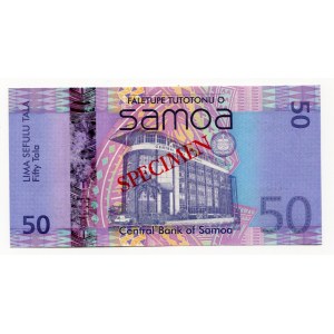 Samoa 50 Tala 2008 (ND) Specimen