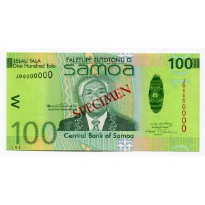 Samoa 100 Tala 2008 (ND) Specimen
