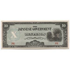 Philippines 10 Pesos 1942 Japanese Occupation