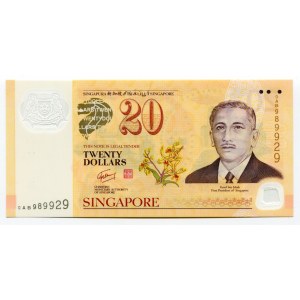 Singapore 20 Dollars 2007