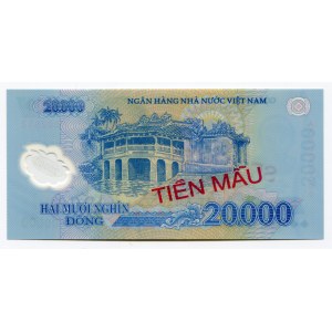 Vietnam 20000 Dong 2006 - 2016 Specimen