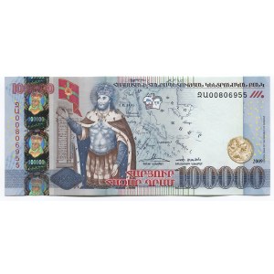 Armenia 100000 Dram 2009 RARE