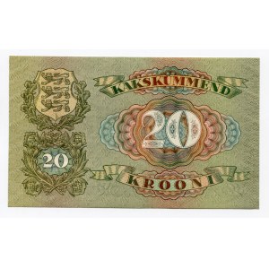 Estonia 20 Krooni 1932