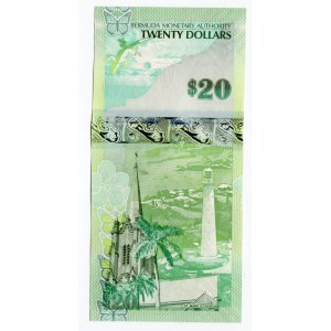 Bermuda 20 Dollars 2009