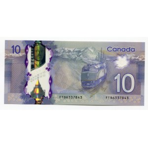 Canada 10 Dollars 2013