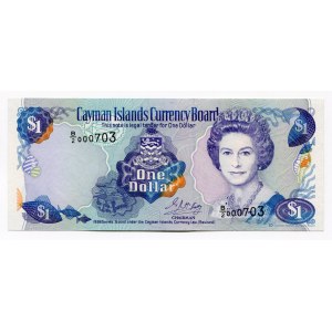 Cayman Islands 1 Dollar 1996