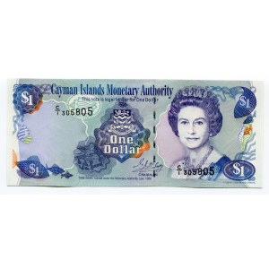 Cayman Islands 1 Dollar 1998