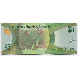 Cayman Islands 5 Dollars 2010