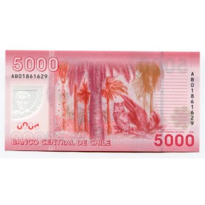 Chile 5000 Pesos 2009