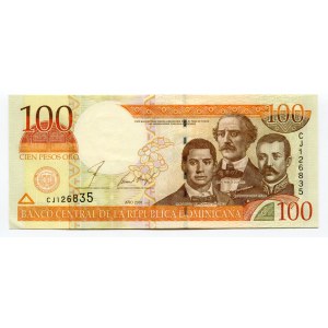 Dominican Republic 100 Pesos 2001