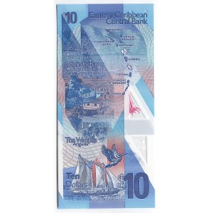 East Caribbean States 10 Dollars 2019