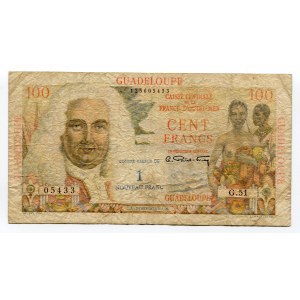 Guadeloupe 100 Francs 1960 (ND)