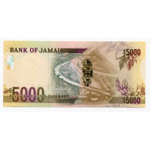 Jamaica 5000 Dollars 2009