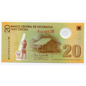 Nicaragua 20 Cordobas 2007 (2012)