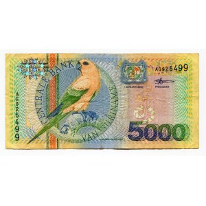 Suriname 5000 Gulden 2000
