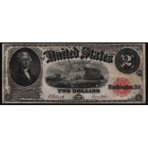 United States 2 Dollars 1917