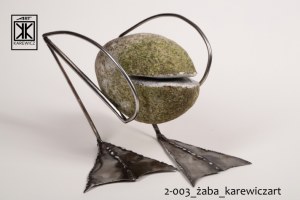 Krzysztof Karewicz ART, Steel and Stone, Żaba 2019