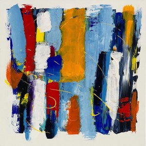 Dagmara Dziewiątkowska (ur. 1982), Dancing colors No 03, 2021