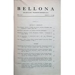 BELLONA. Kwartalnik Wojskowo - Historyczny. Londyn 1962. Rok XLIV. Zeszyt I i II. Wyd...