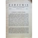 ZARZEWIE. Kwartalnik Poświęcony Sprawom Polityki Państwowej i Historji Ruchu Zarzewiackiego. W-wa 1931...