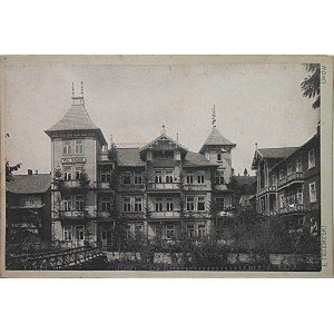 [FOTO]. Blick auf die hölzerne Tatra-Villa in Krynica Górska. Das Foto wurde von E...