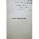 BRZOZOWSKI STANISŁAW. Filozofia romantyzmu polskiego. Rzym 1945. Biblioteka Orła Białego...