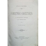 CHODŹKO IGNACY. Pamiętniki Kwestarza. Z dwunastoma rycinami E. M. Andriollego. Wydanie drugie. W-wa 1901...