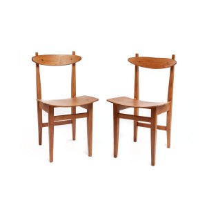 Pair of chairs, type 200-102 - designed by Maria CHOMENTOWSKA (1924-2013).