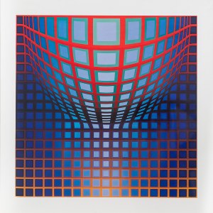 Victor Vasarely (1906-1997), KEZDI - VEGA, 1971 r.