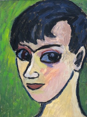 Arika Madeyska (1928-2004), PORTRET, 1962 r.