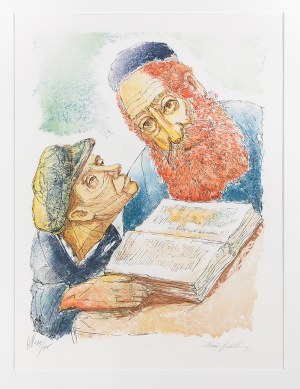 Chaim Goldberg (1917-2004), RABIN I UCZEŃ