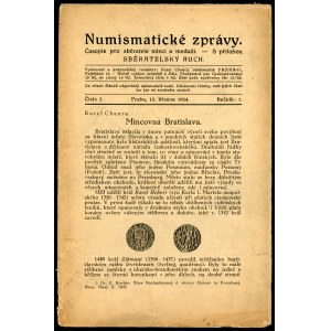 Numismatické zprávy 5 numerów