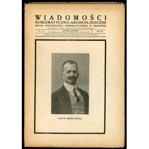 Wiadomości Numizmatyczno-Archeologiczne nr 1-12 1925 r
