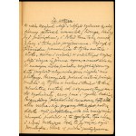 Rękopis, [Waga Antoni]. Przepisana 1948 roku praca Wagi Nazwiska monet...