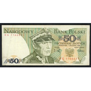 50 złotych, 1988. RADAR KG 1166611