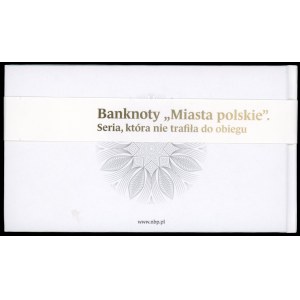 Miasta polskie – książeczka z banknotami wydana przez NBP