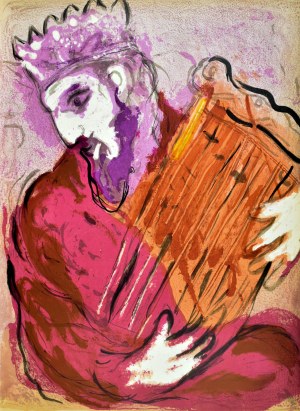 Marc CHAGALL (1887 - 1985), David and His Harp