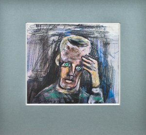 Eugeniusz TUKAN - WOLSKI (1928-2014), Popiersie mężczyzny