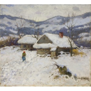 Edmund Cieczkiewicz (1872-1958), Zima w górach