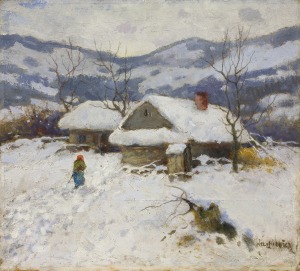 Edmund Cieczkiewicz (1872-1958), Zima w górach