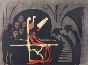 Karol Frycz (1877-1963), „Król w podziemiach” (ze sztuki Jerzego Żuławskiego „Eros i Psyche”, 1904)