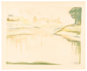 Jan Hrynkowski (1891-1971), Panorama z widokiem Wawelu