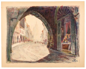 Jan Rubczak (1884-1942), Ulica Floriańska
