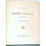 WEYSSENHOFF- SOBÓL I PANNA Cykl myśliwski wyd. 1913r.