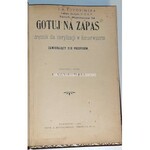 HENIKOWSKA -  GOTUJ NA ZAPAS wyd. 1909 skóra