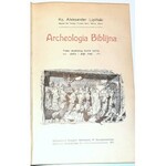 LIPIŃSKI- ARCHEOLOGIA BIBLIJNA wyd. 1911 judaica